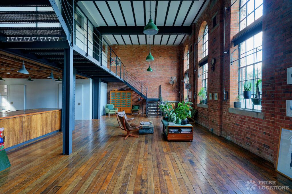 Why choose fresh locations? A guide for homeowners and producers 8 Bow factory e14 6nu shoot location london 1 1