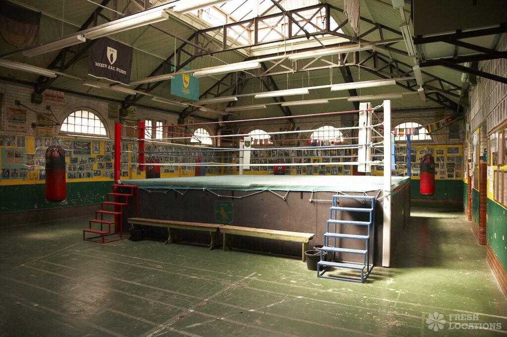 Top filming locations for sports shoots 4 Boxing gym 0001