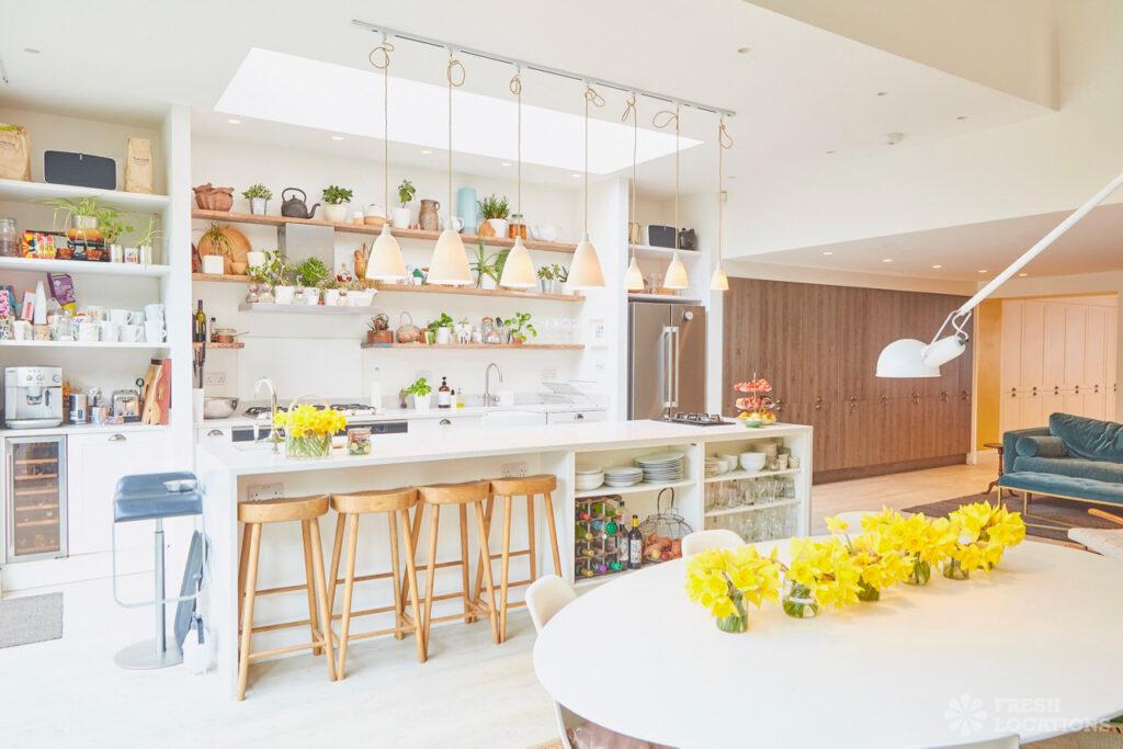 Best kitchen shoot locations: what makes a great kitchen in a location house 2 N5 studio shoot location london 1