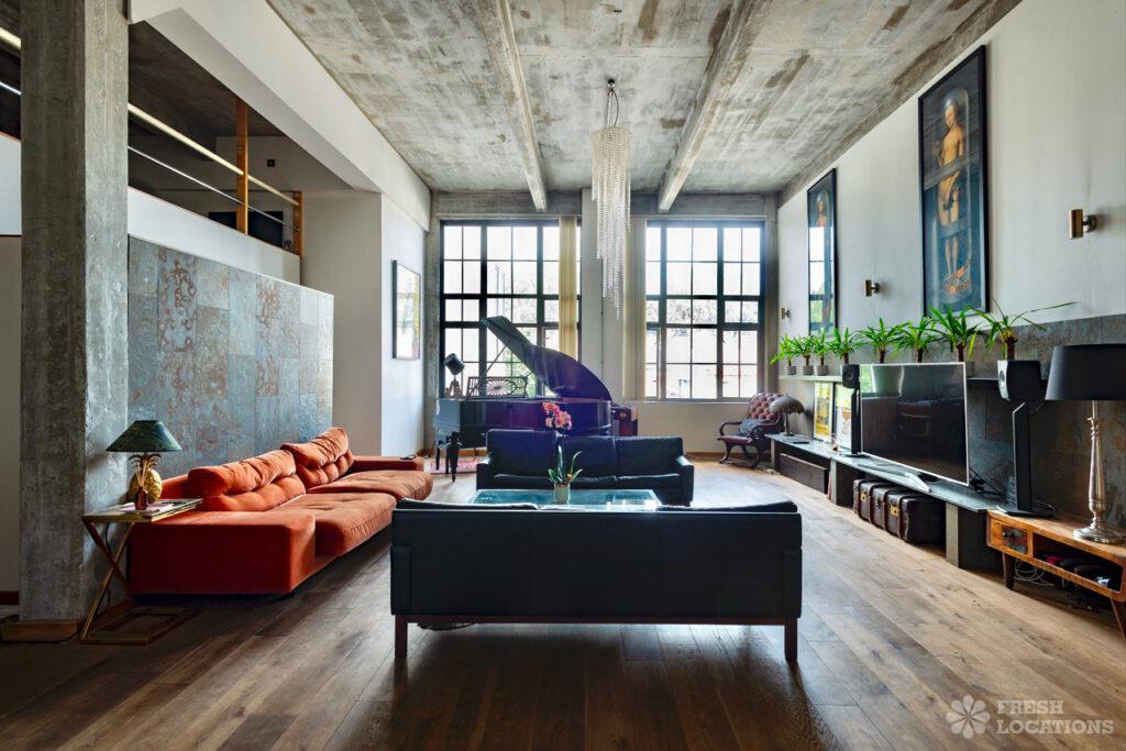 Warehouse locations for filming 8 Moresby loft e5 shoot location london 2