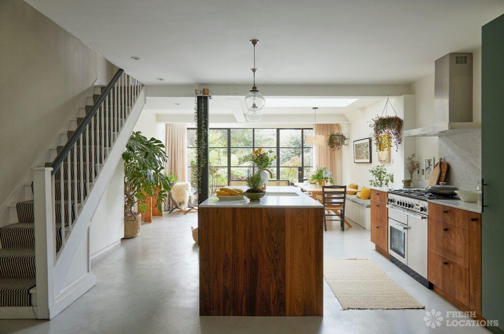 Modern neutral interior design: a perfect canvas for film and photography 8 Fletching e5 london shoot location 1