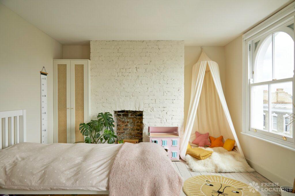 Modern neutral interior design: a perfect canvas for film and photography 9 Fletching e5 london shoot location 32