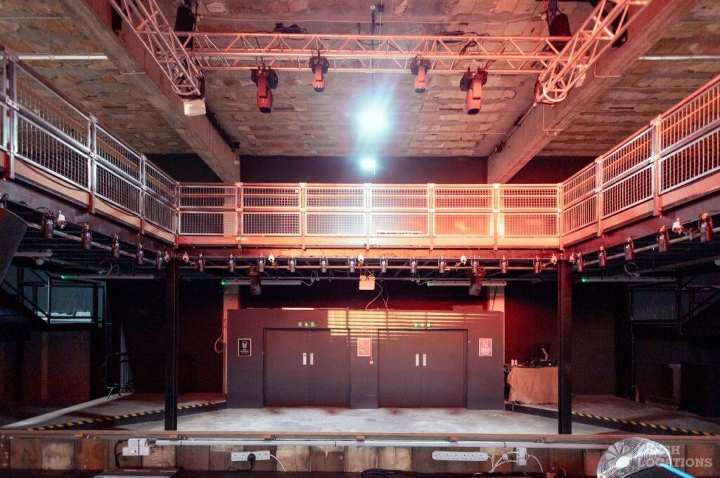 Warehouse locations for filming 3 Rumble brutalist e16 shoot location london 49