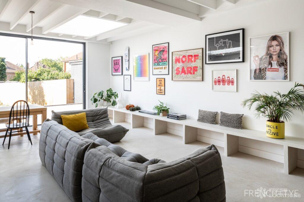 Modern neutral interior design: a perfect canvas for film and photography 16 Buttercup shoot location london 5