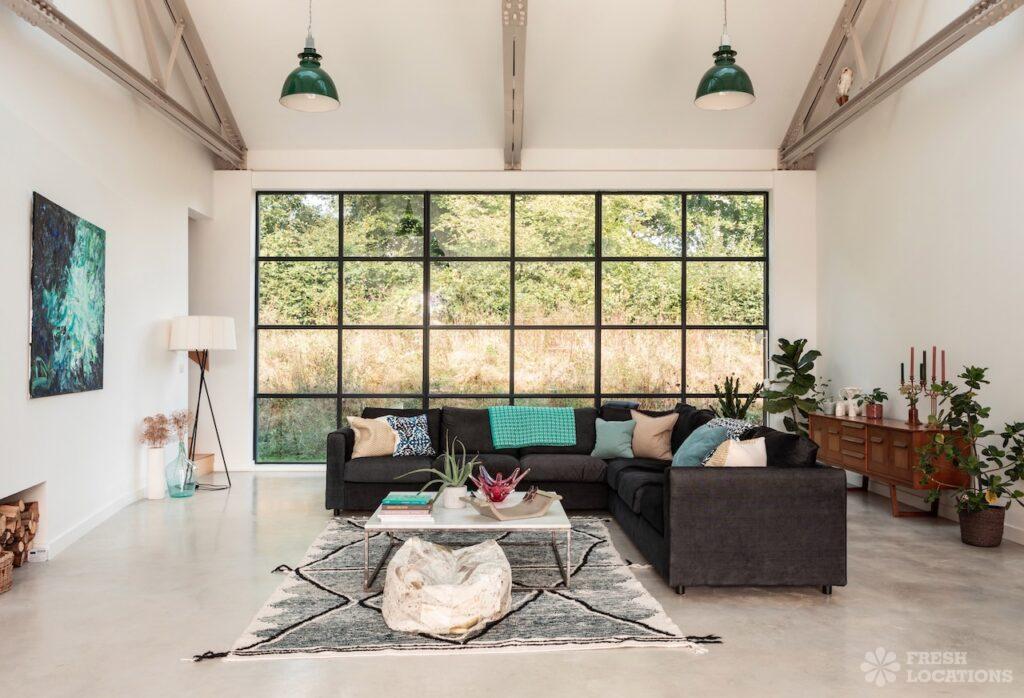 Embracing natural materials in interior design 6 Olive barn shoot location kent 1