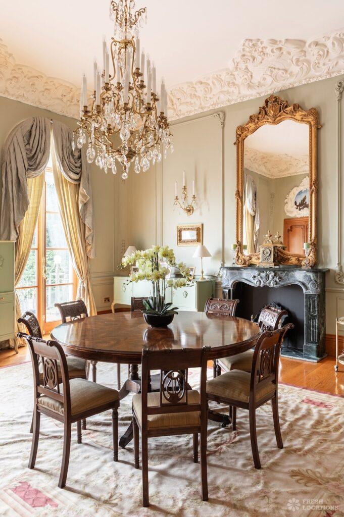 Retro shoot locations: step inside timeless homes for standout shoots 7 Rococo chateau shoot location london 24
